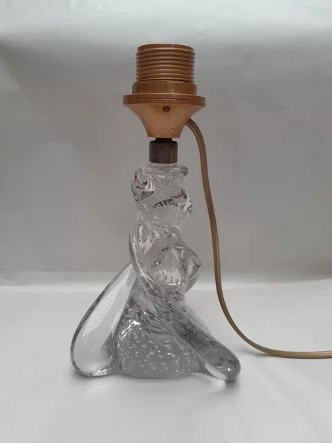Mid Century Glass Table Lamp