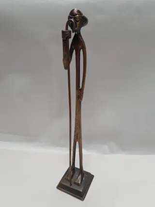 Brass Mahatma Gandhi Tall Standing Statue