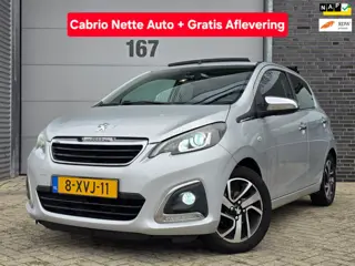 Peugeot 108 1.0 e-VTi Première Top|Achteruitrijcamera|Led-Verlichting|Start-stop|Keyless Entry