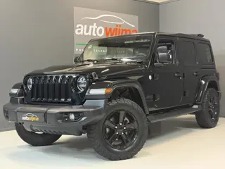 Jeep Wrangler Unlimited 2.0T Sahara Elektrisch softtop (Sky-one touch power top), Full options!