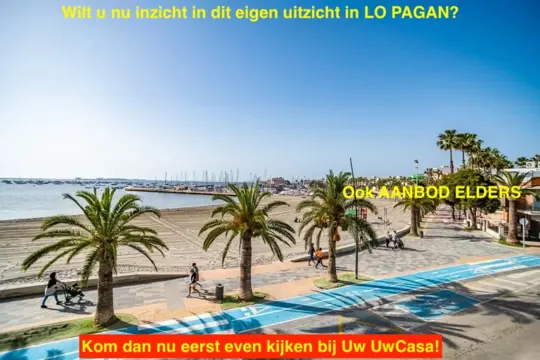 Uw eigen nieuwe luxe Appartement aan zee in LO PAGAN met ook