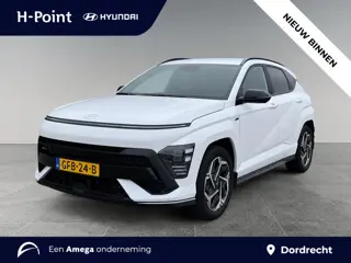 Hyundai Kona N Line 1.6 GDI HEV 140pk | TREKHAAK | ALCANTARA | BLIND SPOT + 360° CAMERA | STOELVERW.