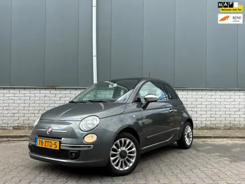 Fiat 500 0.9 TwinAir Lounge-Glasdak-NAP-Airco-NWE ketting+Beurt