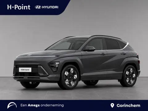 Hyundai Kona 1.6 GDI HEV Premium | LEDER | ADAPTIVE CRUISE | 360° CAMERA | ELEKTR. ACHTERKLEP | BLIN