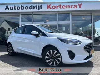 Ford Fiesta 1.0 EcoBoost Hybrid Titanium /cruise control/airco/digitaal dealer onderhouden/nieuwstaa