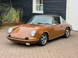 PORSCHE 911 2.4 T Oiklappe Targa Sephia brown 