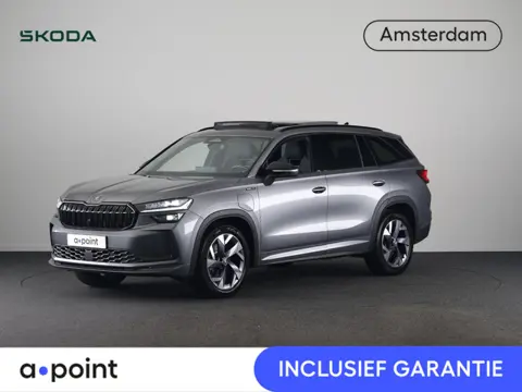 Skoda Kodiaq 1.5 TSI PHEV Sportline Business 204 pk Automaat (DSG) | Verlengde garantie | Panoramada