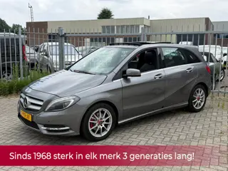 Mercedes-Benz B-klasse 180 Ambition HOGE INSTAP! PANORAMA l LEER l XENON l NAVI l AIRCO l PDC l LED!