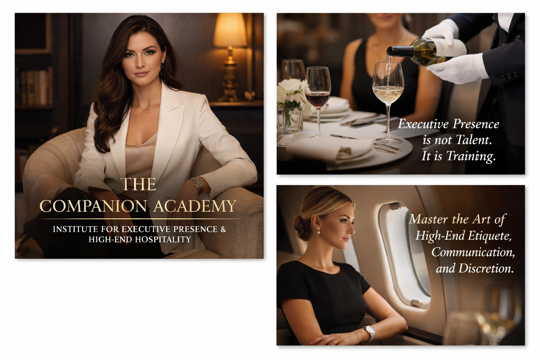 💼 Ruil-aanbod: Professional Companion & Executive Presence Coaching