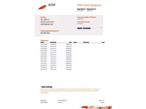 Hyundai I10 1.0i i-Motion Premium - AIRCO - RIJKLAAR - CRUISE CONTROL