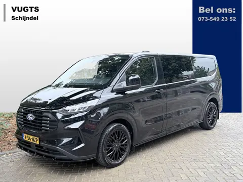 Ford Transit Custom 320 2.0 TDCI L2H1 Dubbel cabine Black Edition 19 inch, Stoelverwarming, Carplay,