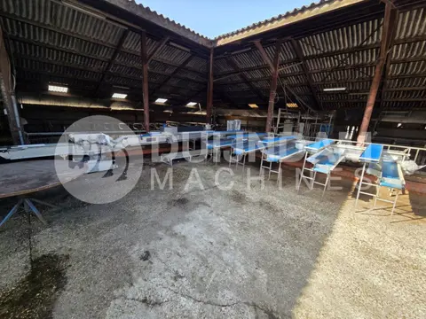 Christiaens aspergesorteerder op dikte met wasmachine