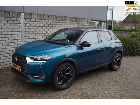 DS 3 Crossback 1.2 PureTech Grand Chic Autom 155PK Half Leder Sportst Stoelverw Navi Camera Head-Up 