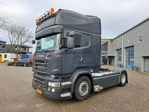 Scania R580 V8 / RETARDER / DOUBLE TANK / NL TRUCK / TUV:12-12-2026 / NAVI / LEATHER / XENON / FULL-