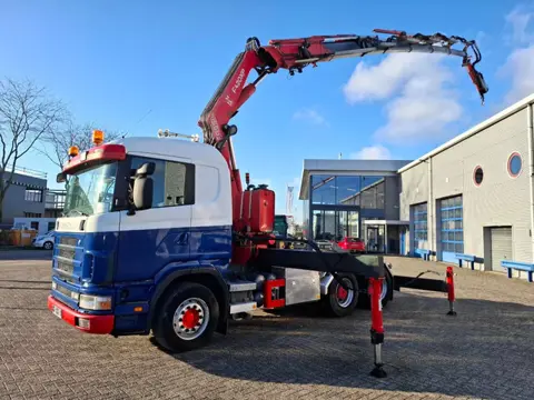 Scania 164L-480 V8 / RETARDER / 2XBIG AXLE / FASSI F420XP / JIB / 27,05 METER / REMOTE / 635772 KM /