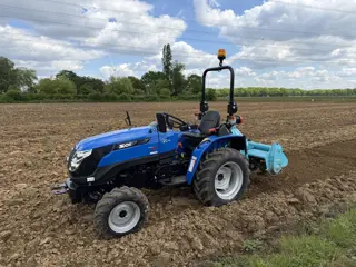 Solis 20 4WD minitractor DEMO 2026 optie met grondfrees