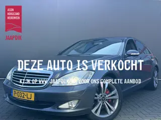 Mercedes-Benz S-Klasse BWJ 2006 350 272 PK AUTOMAAT LEDER | LUCHTVERING | STOELVERW. | NAVI |