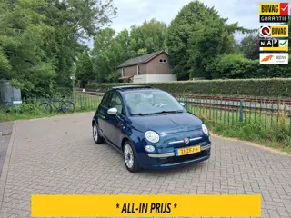 Fiat 500 0.9 TwinAir Lounge AUTOMAAT panorama dak airco ALLINPRIJS