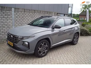 Hyundai Tucson 1.6 T-GDI HEV N Line Autom Leder/Alcantara Stoel/Stuur en A Bankverw Navi Camera Adap