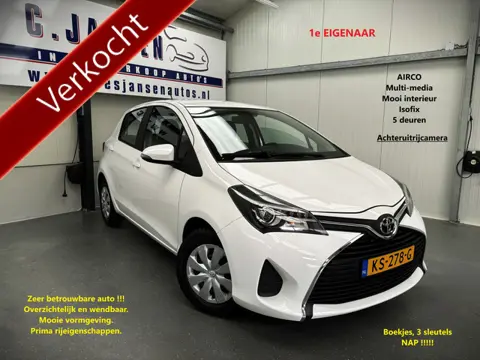 Toyota Yaris 1.0 VVT-i Aspiration 1e eigenaar! KEURIGE AUTO !!
