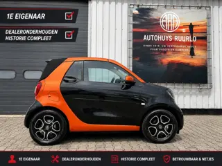 Smart Fortwo cabrio 1.0 Turbo Passion 2016 | 46.120 km | Dealeronderhouden | Navi | Stoelverwarming 