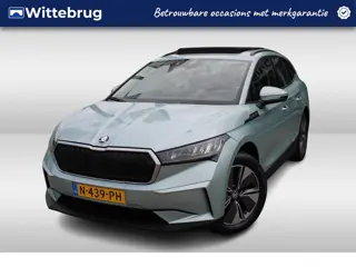 Škoda Enyaq iV 60 180pk / Navigatie / Panorama Schuifdak / LM 19'' / Leder / APP / Wegkl trekhaak