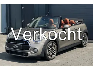 MINI Cabrio 2.0 Cooper S Chili Serious Business LEER H/K 18" 53645KM!