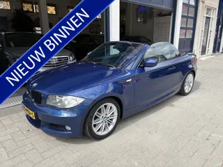 BMW 1 Serie Cabrio 118i M.High Executive M PAKKET/LEDER/NAVI/STOELVERW.