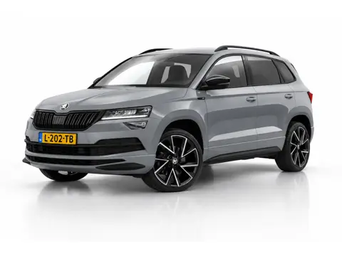 Skoda Karoq 1.5 TSI ACT Sportline | TREKHAAK | STEEL GREY | ADAPTIEVE CRUISE CONTROLE | CAMERA | NAP