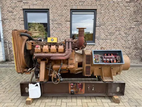MAN D2538 MTE 210 kVA noodstroom aggregaat generatorset