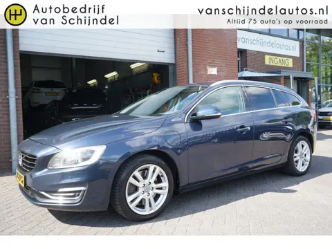 Volvo V60 2.4 D6 AWD PLUG-IN HYRBID SUMMUM SCHUIF/KANTELDAK CAMERA LEDER STOELVERWARMING TREKHAAK BI