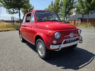 Fiat 500 F model 1968 rood