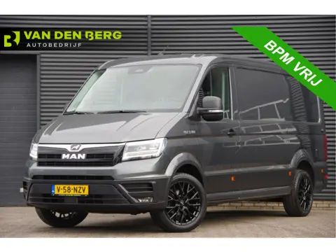 MAN TGE 35 3.180 2.0 L3H2, 177PK AUT. FACELIFT, LED, STOELVERWARMING, GEV. ERGO ACTIVE STOEL, STUURV