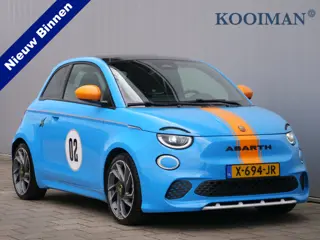 Fiat 500 Abarth Turismo 42 kWh 155Pk Automaat Navigatie / LED / Panoramadak / Camera / SOH 95%