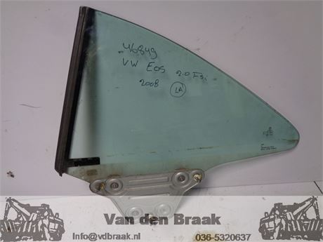 Volkswagen Eos 2006-2011 Zijruit linksachter