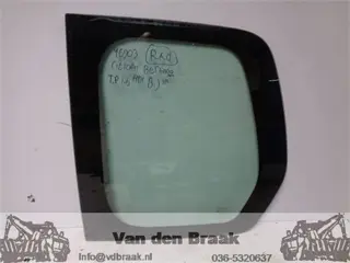 Citroen Berlingo 2008-2015 Rechter ruit achterdeur