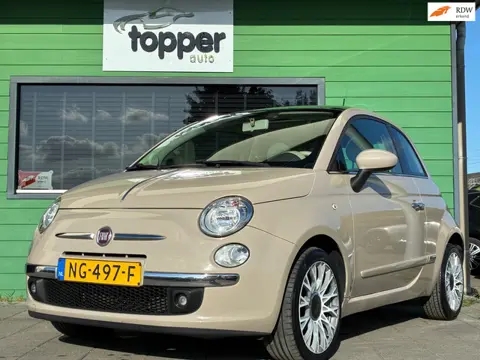 Fiat 500 1.2 Cappuccino|2e Eigenaar|Airco|Panoramadak|LM-Velgen|PDC|
