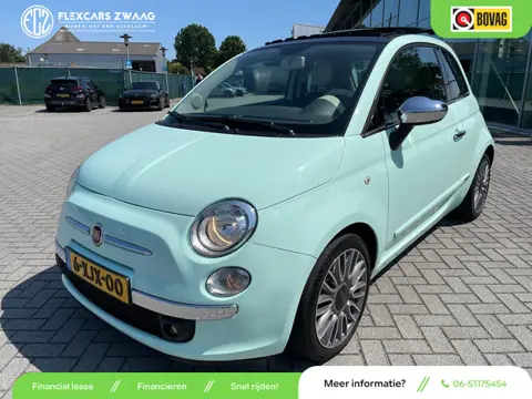 Fiat 500 0.9 TwinAir Lounge - Pano/Schuifdak - Leder - Climate - Org.NL
