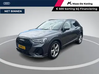 Audi Q3 35TFSI 110KW/150PK S-Line · Camera · Trekhaak · Panoramadak · Stoelverwarming · Apple/Androi