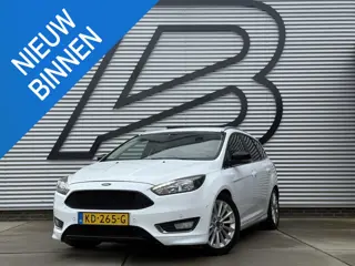 Ford Focus Wagon 1.0 Titanium 2e Eigenaar|Navi|Trekhaak|Clima|Cruise|PDC V+A|N.A.P|APK tot 07-2026