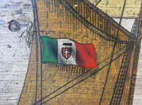 Francesco Conz (1935-2010) - Zeilschip uit 1885