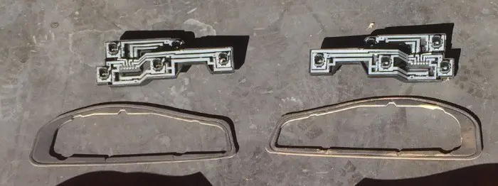 Porsche boxster 986 (1é model), set achterlichtdichtingen