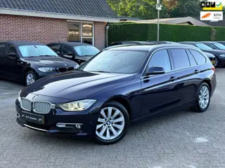BMW 3-serie Touring 316i Executive|Nieuwe Ketting + Klepseals|Navi|Half Leder|Cruise control|Climate