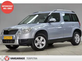 Škoda Yeti 1.2 TSI Comfort/ Trekhaak/ Automaat/ 16'' LMV/ Extra getint glas/ PDC/ Airco/ LEDER. Stuu