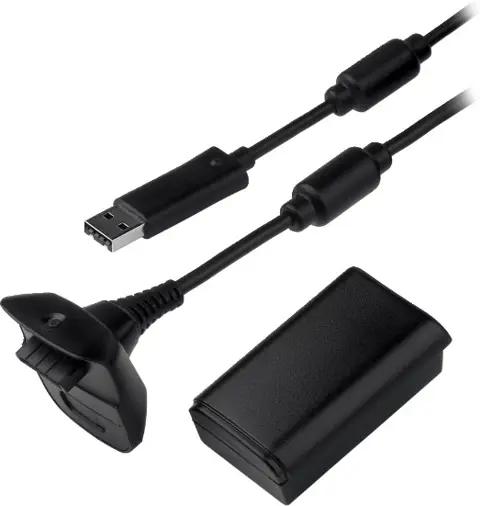 Microsoft Play and Charge Kit (Zwart)