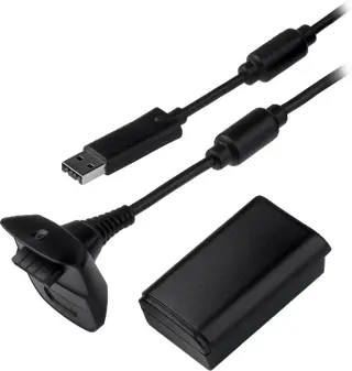 Microsoft Play and Charge Kit (Zwart)