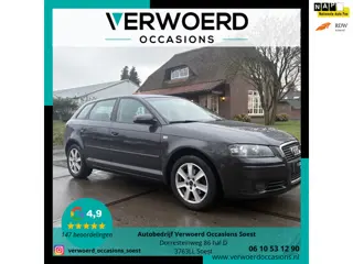 Audi A3 Sportback 1.6 FSI Attraction|1E EIGENAAR|CRUISE|NAP|NL-AUTO|BOEKJES|AIRCO|ONDERHOUDEN|2 KEYS