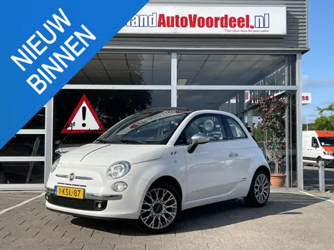 Fiat 500 C 0.9 TwinAir Lounge /Cabrio/Climate/PDC/Lederen interieur/Xenon/