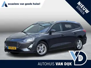 Ford Focus Wagon 1.0 EcoBoost Titanium X Business | Carplay/Stuur-/Stoel&Voorruitverw./Camera/Cruise