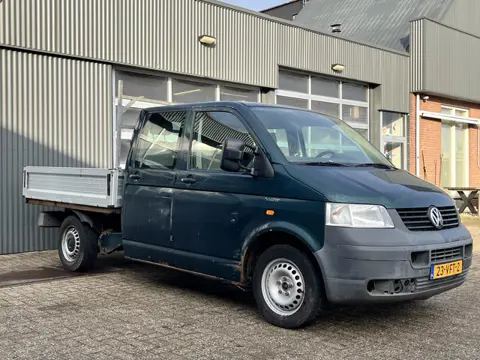 Volkswagen Transporter 2.5 TDI 340 4Motion DC Openlaadbak Pick-up 4x4 Trekhaak 2500kg trekgewicht 5-